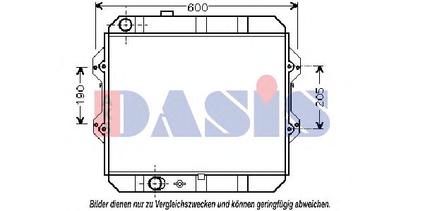 Imagine Radiator, racire motor AKS DASIS 212002N