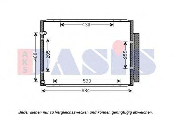 Imagine Condensator, climatizare AKS DASIS 212082N