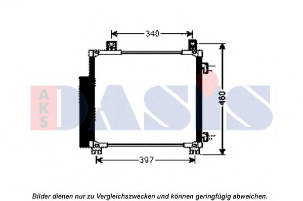 Imagine Condensator, climatizare AKS DASIS 212083N