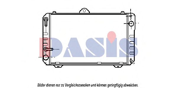 Imagine Radiator, racire motor AKS DASIS 213190N