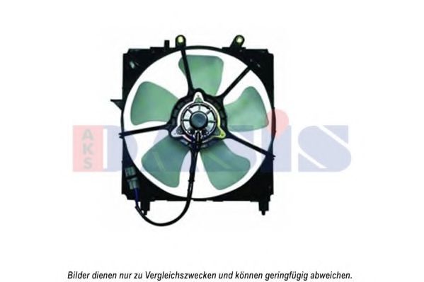 Imagine Ventilator, radiator AKS DASIS 218027N