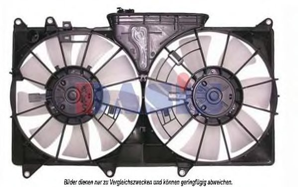 Imagine Ventilator, radiator AKS DASIS 218043N