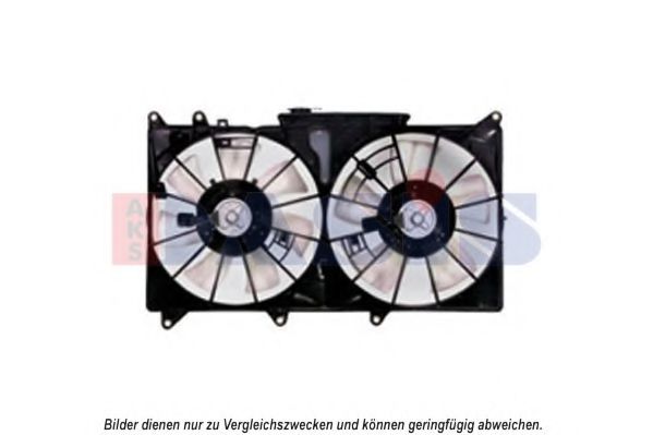 Imagine Ventilator, radiator AKS DASIS 218082N