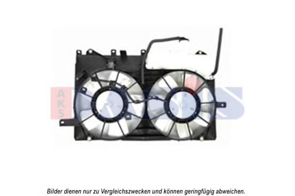 Imagine Ventilator, radiator AKS DASIS 218084N