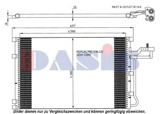 Imagine Condensator, climatizare AKS DASIS 222003N