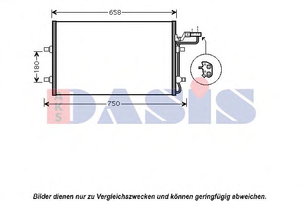 Imagine Condensator, climatizare AKS DASIS 222004N