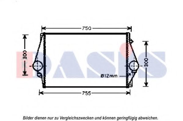 Imagine Intercooler, compresor AKS DASIS 227007N