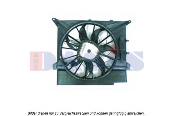 Imagine Ventilator, radiator AKS DASIS 228045N