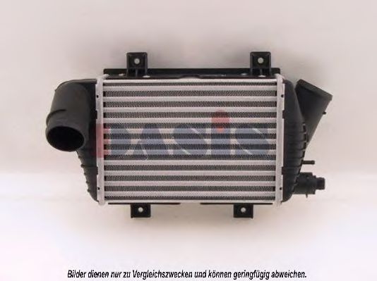 Imagine Intercooler, compresor AKS DASIS 247020N