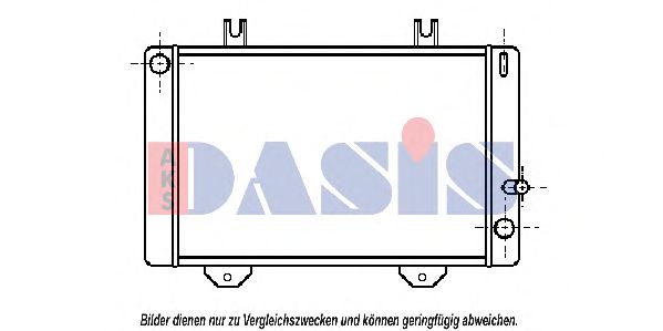 Imagine Radiator, racire motor AKS DASIS 250110N