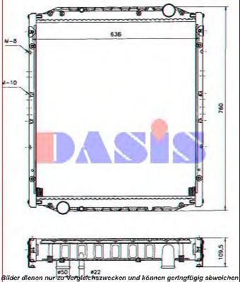 Imagine Radiator, racire motor AKS DASIS 261950N