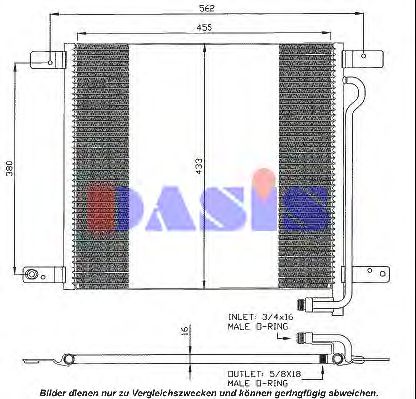 Imagine Condensator, climatizare AKS DASIS 262006N