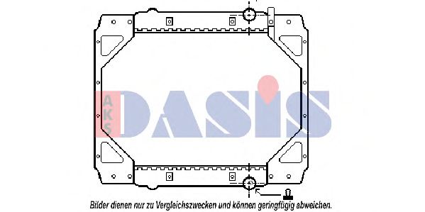 Imagine Radiator, racire motor AKS DASIS 290001N