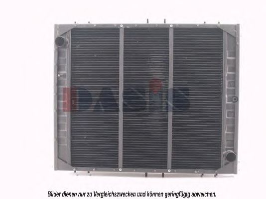 Radiator, racire motor AKS DASIS 290010T