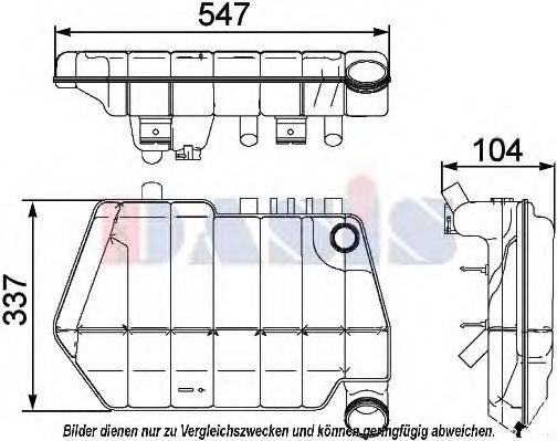 Imagine Vas de expansiune, racire AKS DASIS 294001N