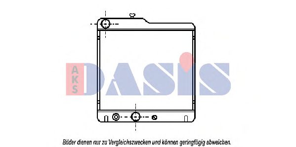 Imagine Radiator, racire motor AKS DASIS 300200N