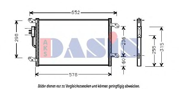 Imagine Condensator, climatizare AKS DASIS 302000N