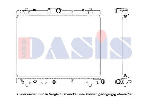 Imagine Radiator, racire motor AKS DASIS 320059N