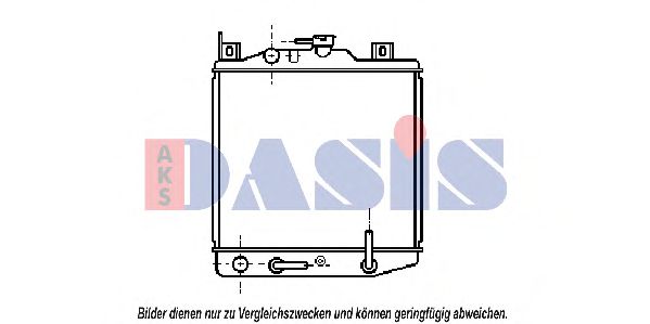 Imagine Radiator, racire motor AKS DASIS 320330N