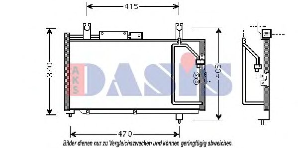 Imagine Condensator, climatizare AKS DASIS 322012N