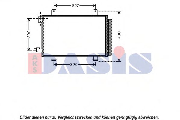 Imagine Condensator, climatizare AKS DASIS 322022N