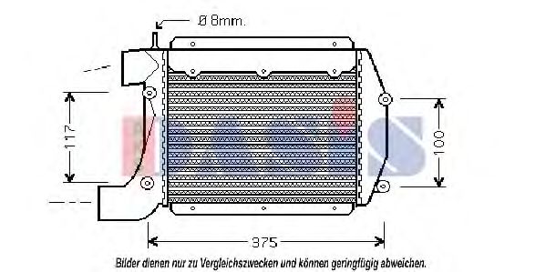 Imagine Intercooler, compresor AKS DASIS 327000N