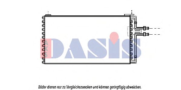 Imagine Condensator, climatizare AKS DASIS 332030N