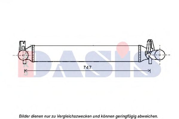 Imagine Intercooler, compresor AKS DASIS 337004N