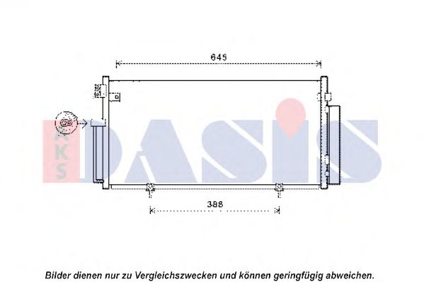 Imagine Condensator, climatizare AKS DASIS 352017N