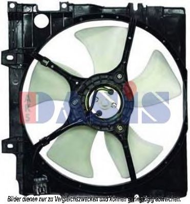 Imagine Ventilator, radiator AKS DASIS 358001N