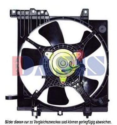 Imagine Ventilator, radiator AKS DASIS 358007N