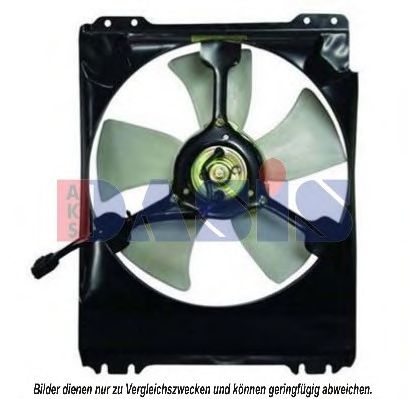 Imagine Ventilator, radiator AKS DASIS 358012N