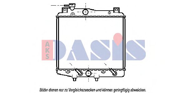 Imagine Radiator, racire motor AKS DASIS 360015N