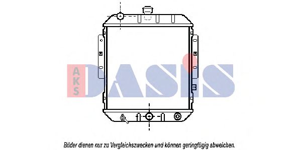 Imagine Radiator, racire motor AKS DASIS 360350N