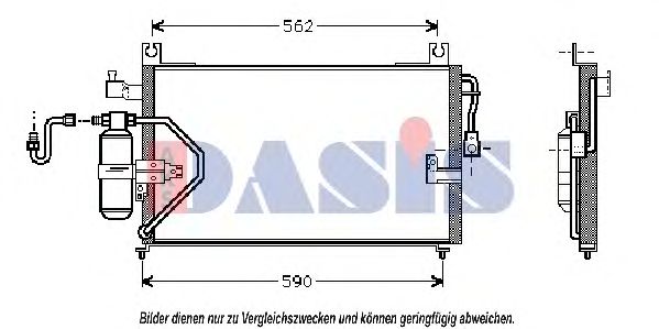 Imagine Condensator, climatizare AKS DASIS 362220N