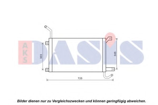 Imagine Radiator, racire motor AKS DASIS 370057N