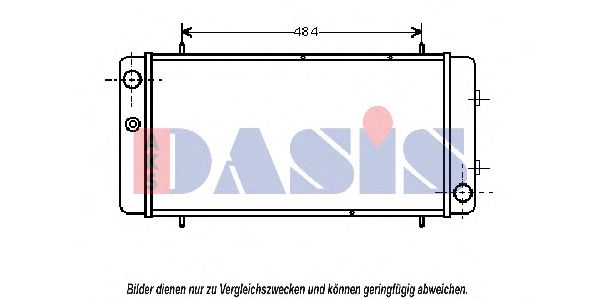 Imagine Radiator, racire motor AKS DASIS 370370N