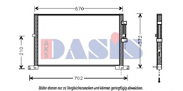 Imagine Condensator, climatizare AKS DASIS 372005N