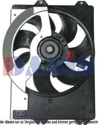 Imagine Ventilator, radiator AKS DASIS 378020N