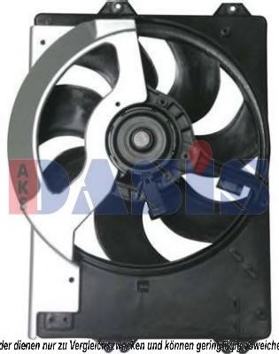 Imagine Ventilator, radiator AKS DASIS 378023N