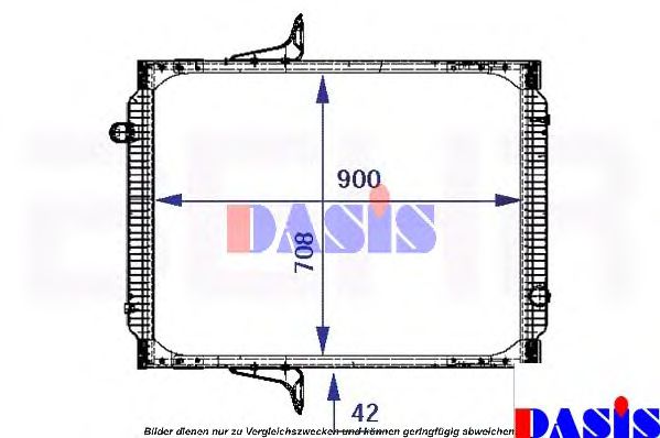 Imagine Radiator, racire motor AKS DASIS 390014N