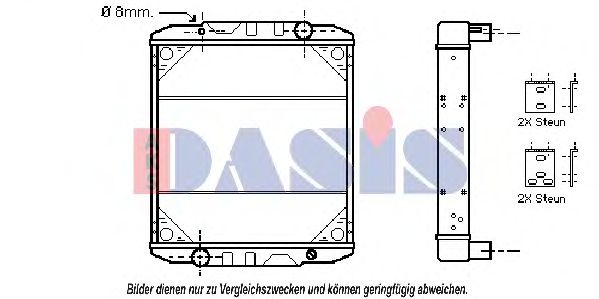 Imagine Radiator, racire motor AKS DASIS 390400N