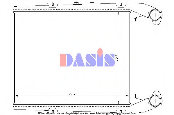 Imagine Intercooler, compresor AKS DASIS 397200N