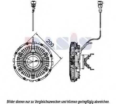 Imagine Cupla, ventilator radiator AKS DASIS 398049N