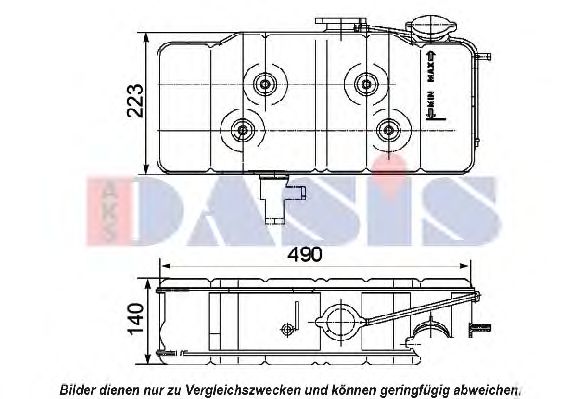 Imagine Vas de expansiune, racire AKS DASIS 401020N