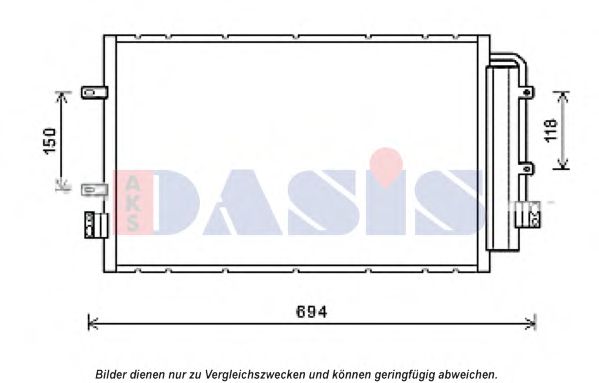 Imagine Condensator, climatizare AKS DASIS 402007N