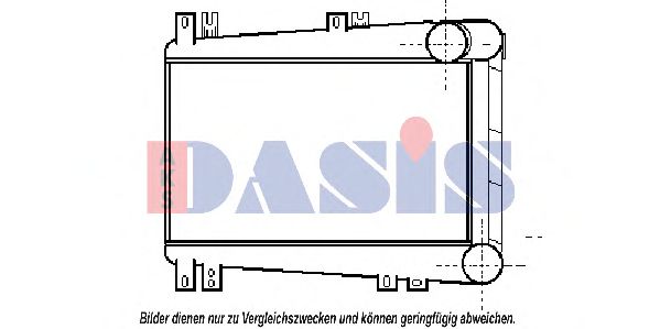 Imagine Intercooler, compresor AKS DASIS 407020N