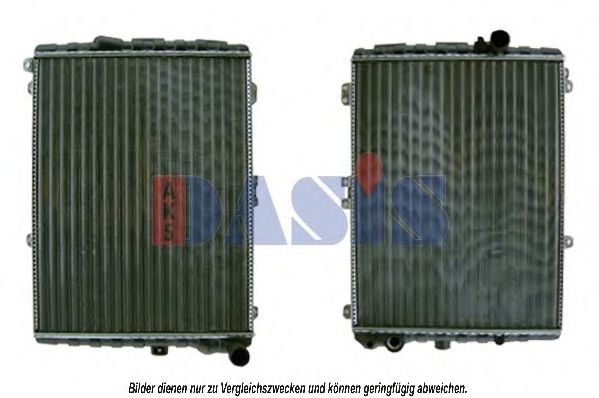 Imagine Radiator, racire motor AKS DASIS 480180N