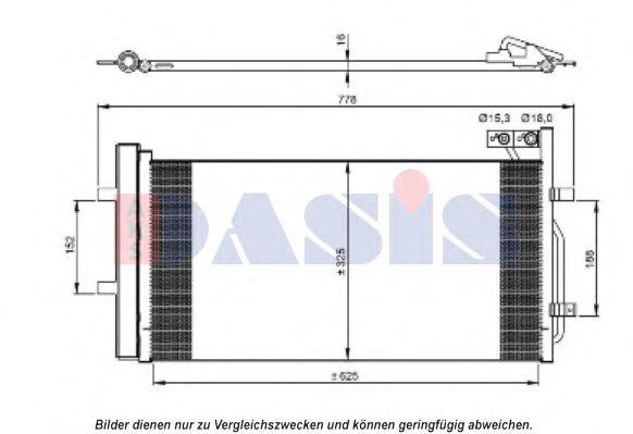 Imagine Condensator, climatizare AKS DASIS 482029N