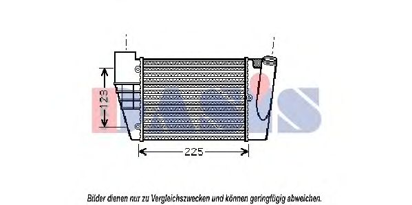 Imagine Intercooler, compresor AKS DASIS 487019N